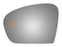 SIDE VIEW MIRROR W BLIND SPOT CROSS PATH